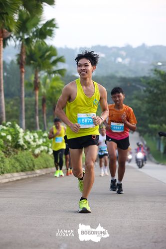 Race photo from Taman Budaya x BOGORUN 2025