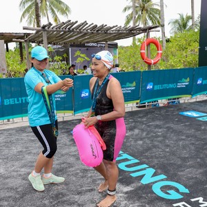 Race photo from Belitung Multisport Festival