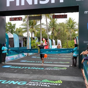 Race photo from Belitung Multisport Festival
