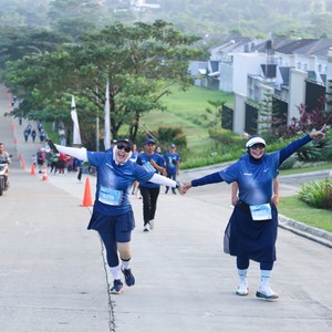 Race photo from BOGORUN 2026