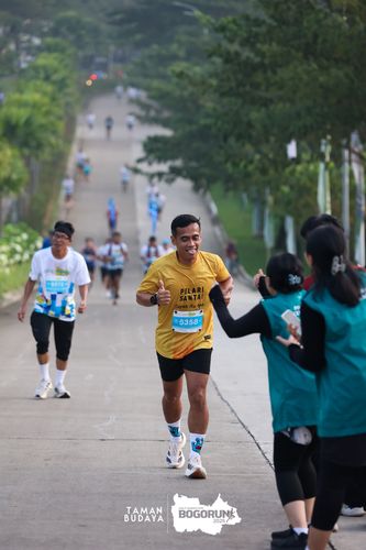 Race photo from Taman Budaya x BOGORUN 2025
