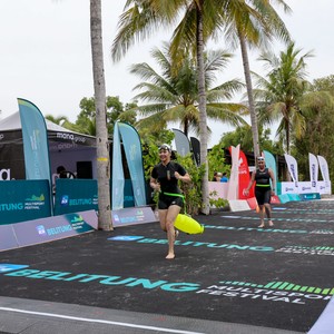 Race photo from Belitung Multisport Festival