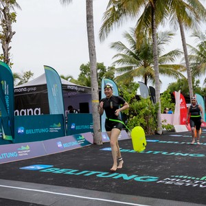 Race photo from Belitung Multisport Festival