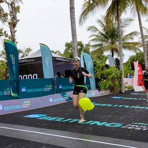 Race photo from Belitung Multisport Festival