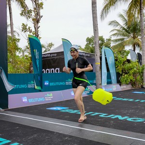 Race photo from Belitung Multisport Festival