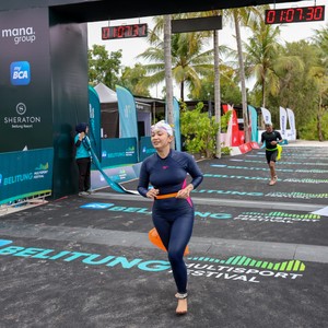 Race photo from Belitung Multisport Festival