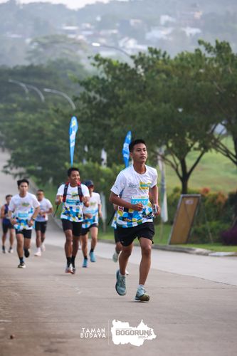 Race photo from Taman Budaya x BOGORUN 2025