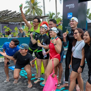 Race photo from Belitung Multisport Festival