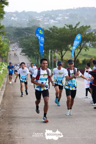 Race photo from Taman Budaya x BOGORUN 2025