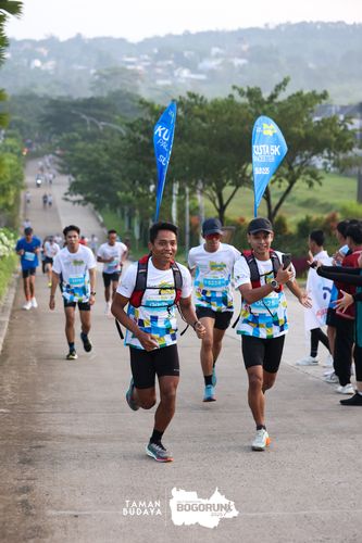 Race photo from Taman Budaya x BOGORUN 2025