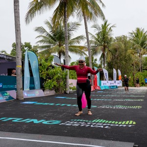 Race photo from Belitung Multisport Festival