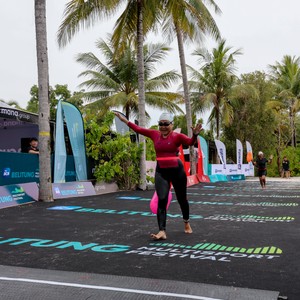 Race photo from Belitung Multisport Festival
