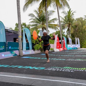 Race photo from Belitung Multisport Festival