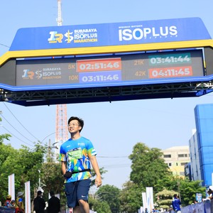 Race photo from SURABAYA ISOPLUS MARATHON 2026