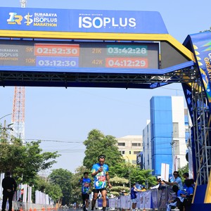 Race photo from SURABAYA ISOPLUS MARATHON 2026