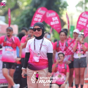 Race photo from SMARTFREN RUN 2026