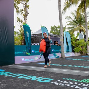 Race photo from Belitung Multisport Festival