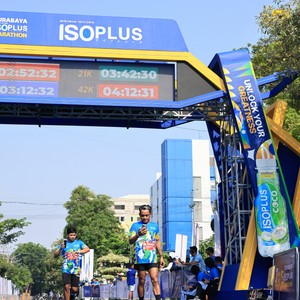 Race photo from SURABAYA ISOPLUS MARATHON 2026