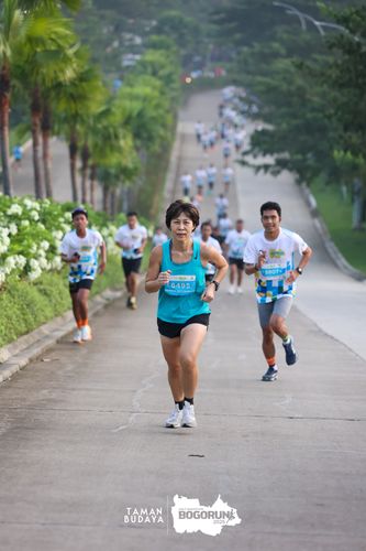 Race photo from Taman Budaya x BOGORUN 2025
