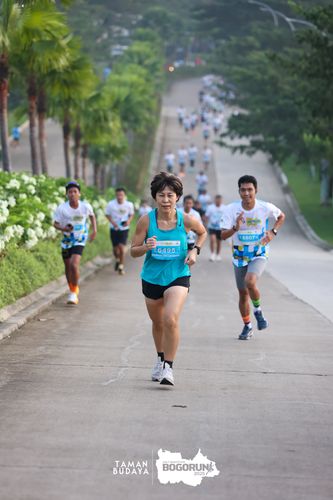 Race photo from Taman Budaya x BOGORUN 2025