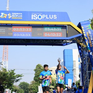 Race photo from SURABAYA ISOPLUS MARATHON 2026