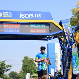 Race photo from SURABAYA ISOPLUS MARATHON 2026