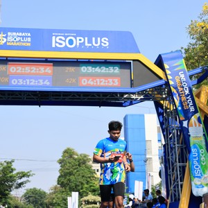 Race photo from SURABAYA ISOPLUS MARATHON 2026