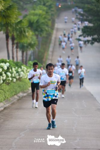 Race photo from Taman Budaya x BOGORUN 2025