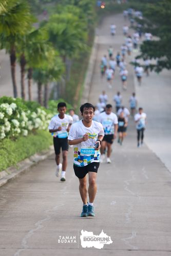 Race photo from Taman Budaya x BOGORUN 2025