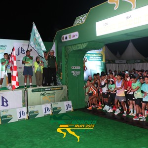 Race photo from ARUTMIN BORNEO RUN 2025