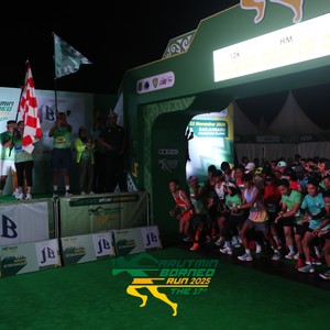 Race photo from ARUTMIN BORNEO RUN 2025