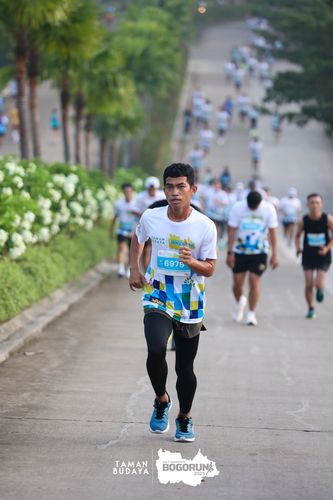 Race photo from Taman Budaya x BOGORUN 2025