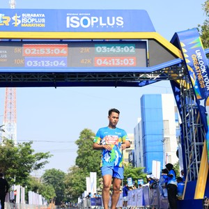 Race photo from SURABAYA ISOPLUS MARATHON 2026