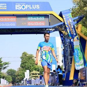 Race photo from SURABAYA ISOPLUS MARATHON 2026
