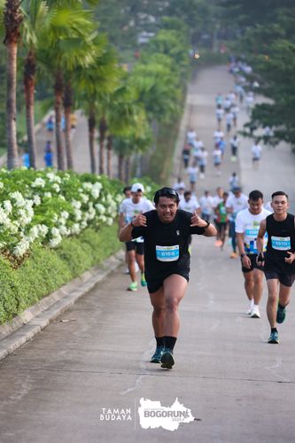 Race photo from Taman Budaya x BOGORUN 2025