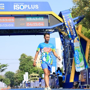 Race photo from SURABAYA ISOPLUS MARATHON 2026