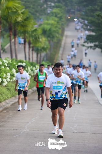 Race photo from Taman Budaya x BOGORUN 2025