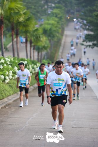 Race photo from Taman Budaya x BOGORUN 2025