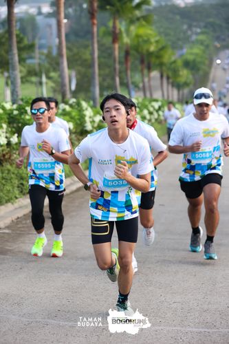 Race photo from Taman Budaya x BOGORUN 2025