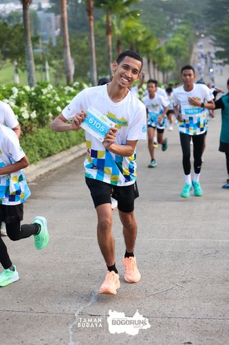 Race photo from Taman Budaya x BOGORUN 2025