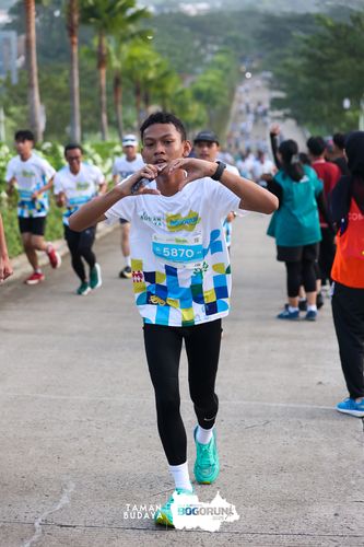 Race photo from Taman Budaya x BOGORUN 2025