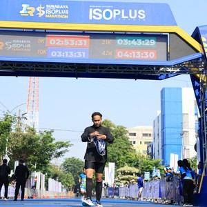 Race photo from SURABAYA ISOPLUS MARATHON 2026