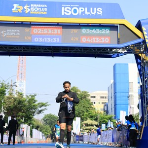 Race photo from SURABAYA ISOPLUS MARATHON 2026