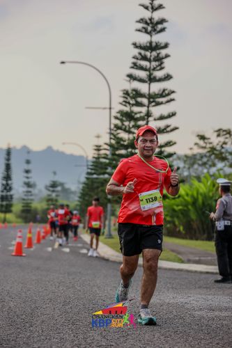 Race photo from CISANGKAN KBP CITY RUN 2025