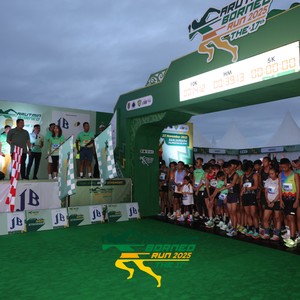 Race photo from ARUTMIN BORNEO RUN 2025