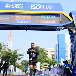 Race photo from SURABAYA ISOPLUS MARATHON 2026