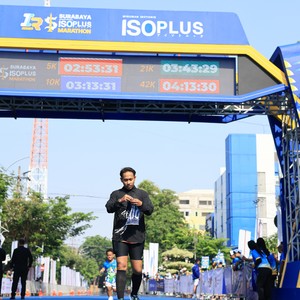 Race photo from SURABAYA ISOPLUS MARATHON 2026