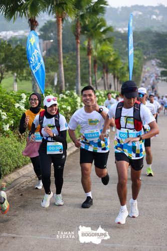 Race photo from Taman Budaya x BOGORUN 2025