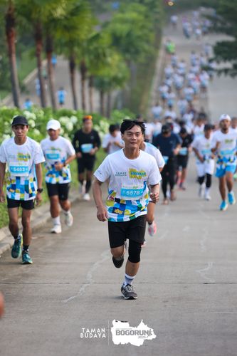 Race photo from Taman Budaya x BOGORUN 2025