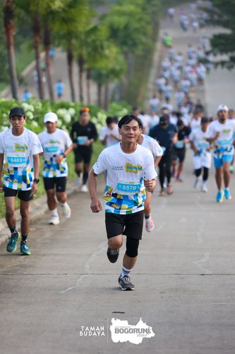Race photo from Taman Budaya x BOGORUN 2025